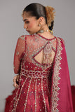 Qalamkar Shadmaani Embroidered Net Unstitched 3Pc Suit RH-01 JAHAN