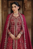 Qalamkar Shadmaani Embroidered Net Unstitched 3Pc Suit RH-01 JAHAN