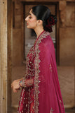 Qalamkar Shadmaani Embroidered Net Unstitched 3Pc Suit RH-01 JAHAN