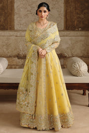 Qalamkar Shadmaani Embroidered Organza Unstitched 3Pc Suit RH-06 HOOR