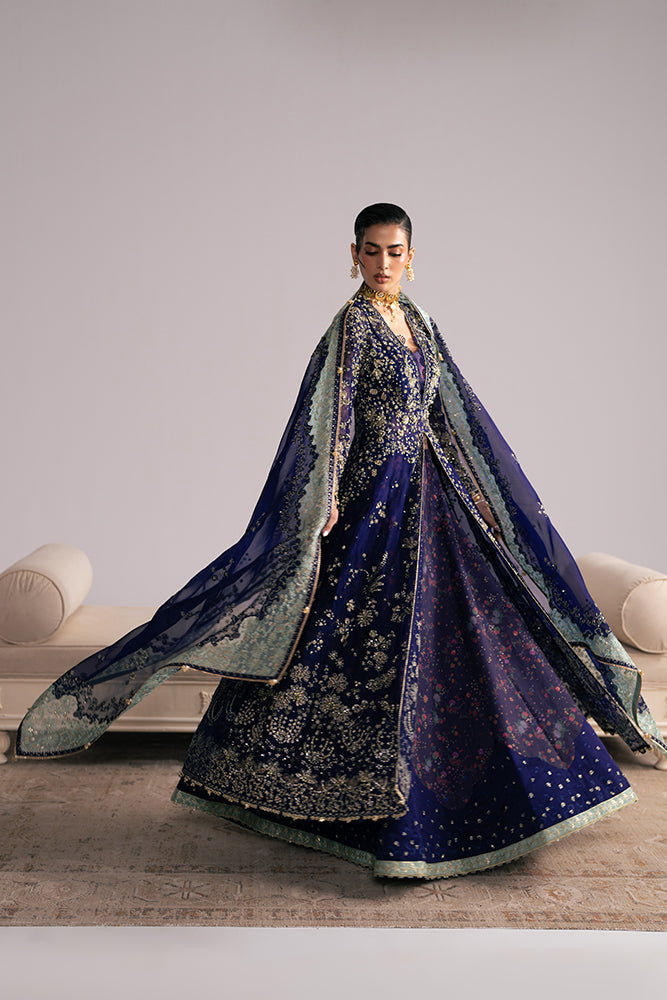 Freeshia by Suffuse Embroidered Organza Unstitched 3Pc Suit - RISHAAL
