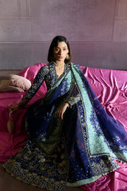 Freeshia by Suffuse Embroidered Organza Unstitched 3Pc Suit - RISHAAL