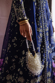 Freeshia by Suffuse Embroidered Organza Unstitched 3Pc Suit - RISHAAL
