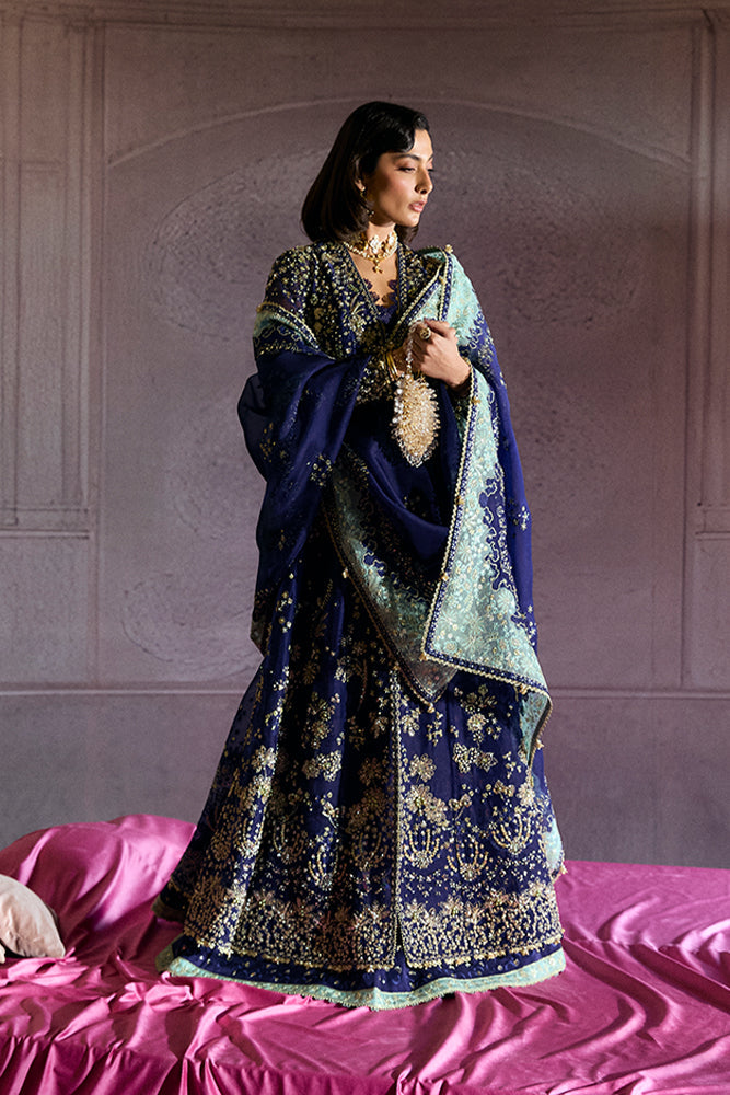 Freeshia by Suffuse Embroidered Organza Unstitched 3Pc Suit - RISHAAL