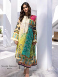 Roheenaz Leya Printed Lawn Unstitched 3Pc Suit RNZ-02A Seaside Serenade