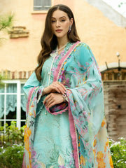 Roheenaz Flanerie Embroidered Lawn Unstitched 3Pc Suit RNZ-03B HELENE