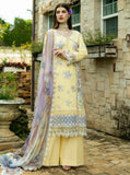 Roheenaz Flanerie Embroidered Lawn Unstitched 3Pc Suit RNZ-04A GISELE