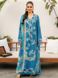 Roheenaz Aashiyana Embroidered Lawn Unstitched 3Pc Suit RNZ-04B Akifa