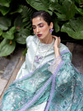 Roheenaz Dahlia Embroidered Lawn Unstitched 3Pc Suit RNZ-05A Gardenia