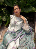 Roheenaz Dahlia Embroidered Lawn Unstitched 3Pc Suit RNZ-05A Gardenia