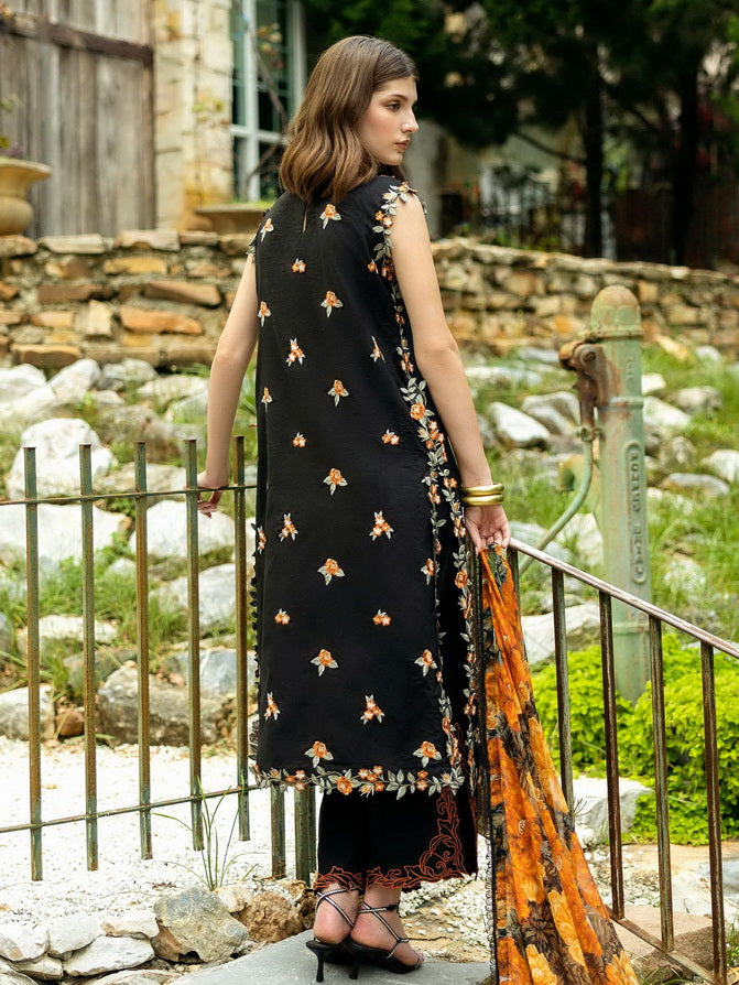 Roheenaz Flanerie Embroidered Lawn Unstitched 3Pc Suit RNZ-05B CLAIRE