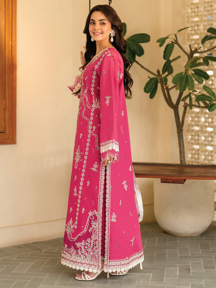 Roheenaz Aashiyana Embroidered Lawn Unstitched 3Pc Suit RNZ-06A Afifa