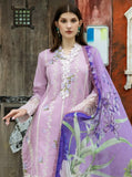Roheenaz Flanerie Embroidered Lawn Unstitched 3Pc Suit RNZ-07A INES