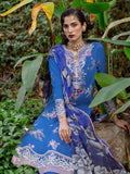 Roheenaz Dahlia Embroidered Lawn Unstitched 3Pc Suit RNZ-07A Bluebell