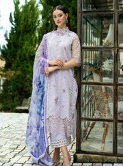 Roheenaz Flanerie Embroidered Lawn Unstitched 3Pc Suit RNZ-07B ELISA