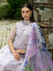 Roheenaz Flanerie Embroidered Lawn Unstitched 3Pc Suit RNZ-07B ELISA