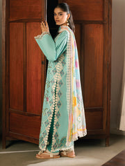 Roheenaz Aashiyana Embroidered Lawn Unstitched 3Pc Suit RNZ-08B Dania