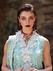 Roheenaz Dahlia Embroidered Lawn Unstitched 3Pc Suit RNZ-08B Zinnia