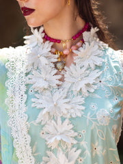 Roheenaz Dahlia Embroidered Lawn Unstitched 3Pc Suit RNZ-08B Zinnia