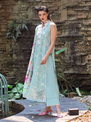 Roheenaz Dahlia Embroidered Lawn Unstitched 3Pc Suit RNZ-08B Zinnia