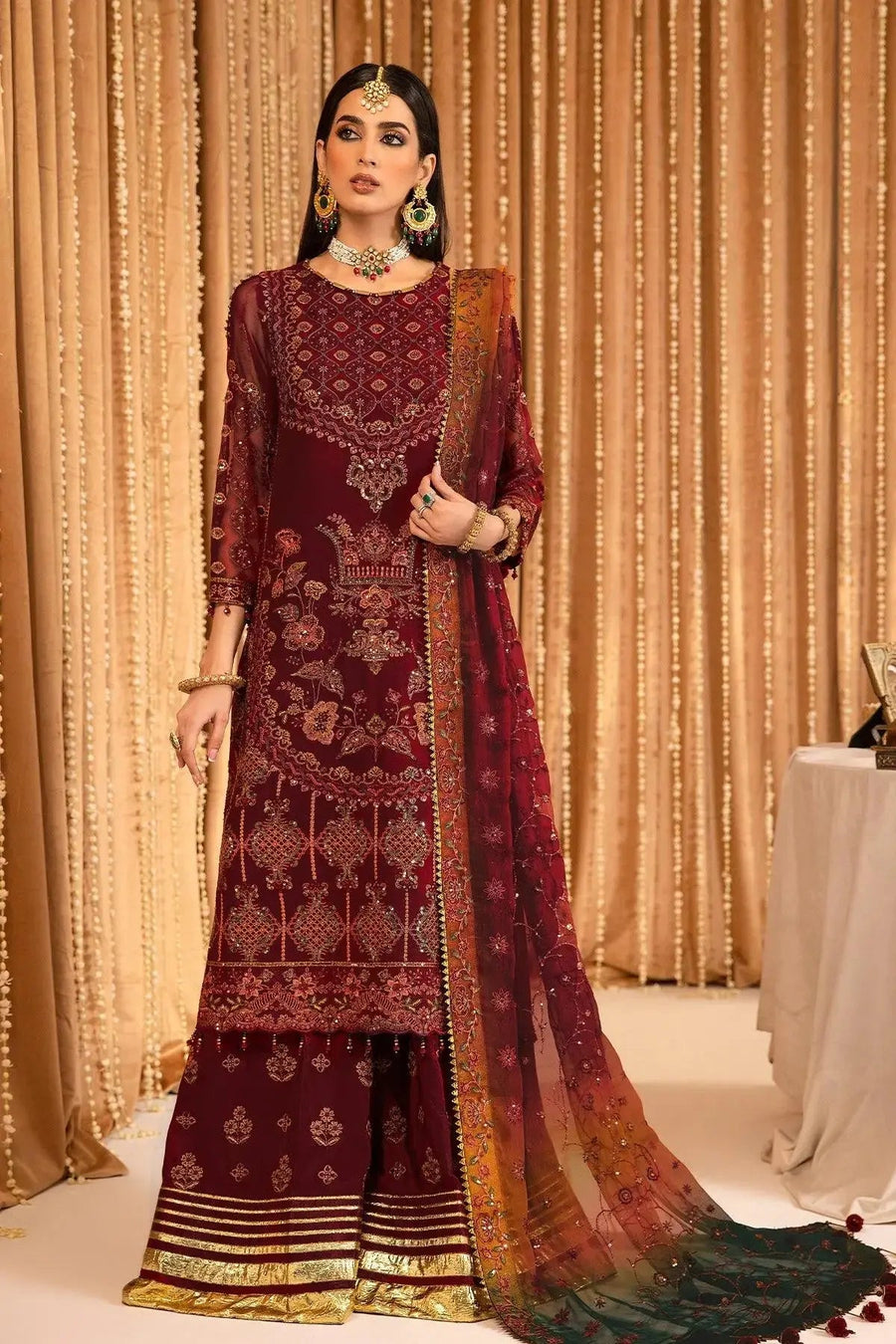 AF-CH-2157-Roheen Embroidered Chiffon