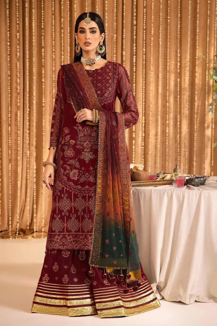 AF-CH-2157-Roheen Embroidered Chiffon