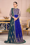 Afreen by Zarif Unstitched Luxury Formal 3 Piece Suit ZA-09 ROYAL