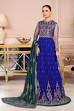 Afreen by Zarif Unstitched Luxury Formal 3 Piece Suit ZA-09 ROYAL