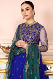 Afreen by Zarif Unstitched Luxury Formal 3 Piece Suit ZA-09 ROYAL