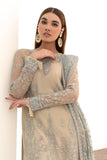 Nazneen by Zarif Unstitched Luxury Formal 3 Piece Suit ZN 04 MOON LIGHT