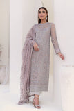 Nazneen by Zarif Unstitched Luxury Formal 3 Piece Suit ZN 02 MISTY