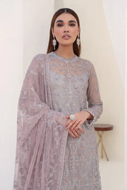 Nazneen by Zarif Unstitched Luxury Formal 3 Piece Suit ZN 02 MISTY