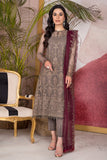 Afreen by Zarif Unstitched Luxury Formal 3 Piece Suit ZA-10 DOVE