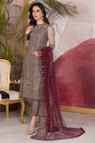 Afreen by Zarif Unstitched Luxury Formal 3 Piece Suit ZA-10 DOVE