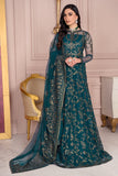 Afreen by Zarif Unstitched Luxury Formal 3 Piece Suit ZA-01 EVERGREEN