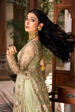 Jahan by Erum Khan Embroidered Net Unstitched 3Pc Suit - ROOPA