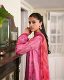 Neeshay Printkari Embroidered Lawn Unstitched 3Pc Suit - ROSAIRE