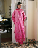 Neeshay Printkari Embroidered Lawn Unstitched 3Pc Suit - ROSAIRE