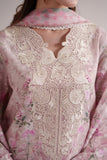 Neeshay Summer Diary Embroidered Lawn Unstitched 3Pc Suit - ROSE GARDEN