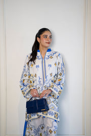 Faiza Faisal FNF Day-Out Printed Poly Lawn Pret 2Pc Suit - ROUX