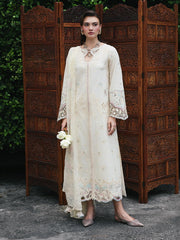 Qalamkar Qline Embroidered Lawn Unstitched 3Pc Suit RP-01 SAVERA