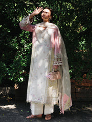 Qalamkar Qline Embroidered Lawn Unstitched 3Pc Suit RP-02 AYLIN