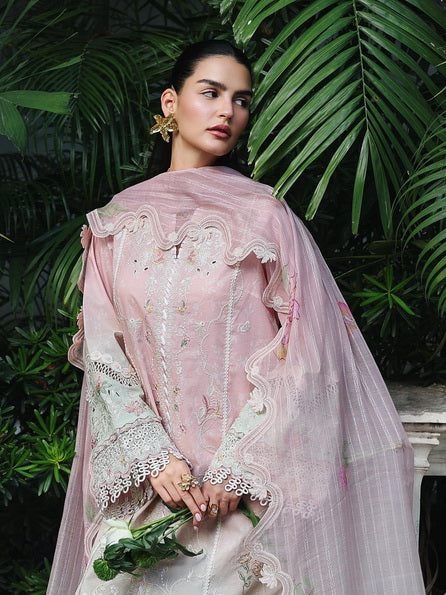 Qalamkar Qline Embroidered Lawn Unstitched 3Pc Suit RP-04 VANYA