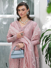 Qalamkar Qline Embroidered Lawn Unstitched 3Pc Suit RP-06 NOORE
