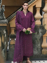 Qalamkar Qline Embroidered Lawn Unstitched 3Pc Suit RP-08 LIORA