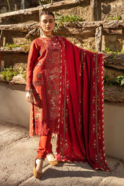 Rang Rasiya Dekh Magar Pyar Se Emb Karandi Unstitched 3Pc Suit D-02