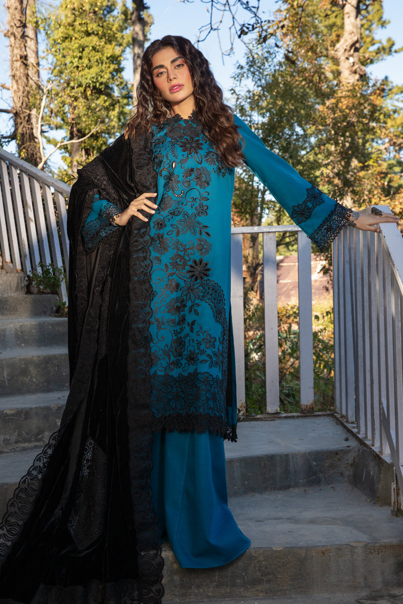 Rang Rasiya Dekh Magar Pyar Se Emb Khaddar Unstitched 3Pc Suit D-08