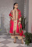 Rang Rasiya Florence Unstitched Embroidered Linen 3Pc Suit D-02 MAIRA
