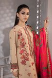 Rang Rasiya Florence Unstitched Embroidered Linen 3Pc Suit D-02 MAIRA