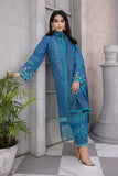 Rang Rasiya Florence Unstitched Embroidered Linen 3Pc Suit D-07 MALIHA